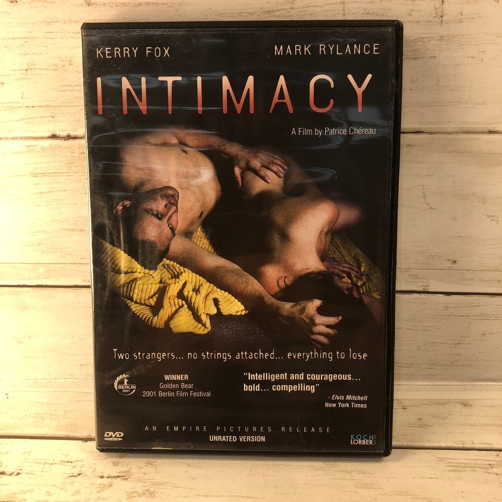Intimacy DVD 2001 Unrated Version Kerry Fox Mark Rylance Patrice Chereau Movie